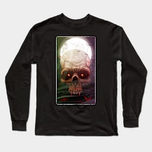 Vampire skull, Dracula Long Sleeve T-Shirt